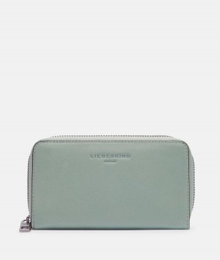 Liebeskind Frieda Geldbörse M - Dunkles Salbeigrün