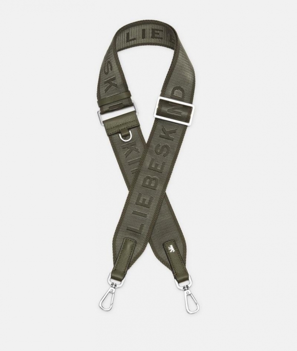 Liebeskind Schultergurt Mit Logo - Olivgrün