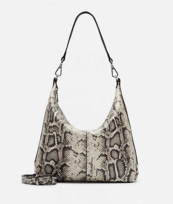 Liebeskind Snake Paris Hobo M - Steingrau