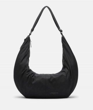 Liebeskind Nylon Moon Hobo L - Schwarz