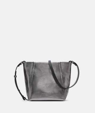 Liebeskind Metallic Chudy Hobo S - Silber
