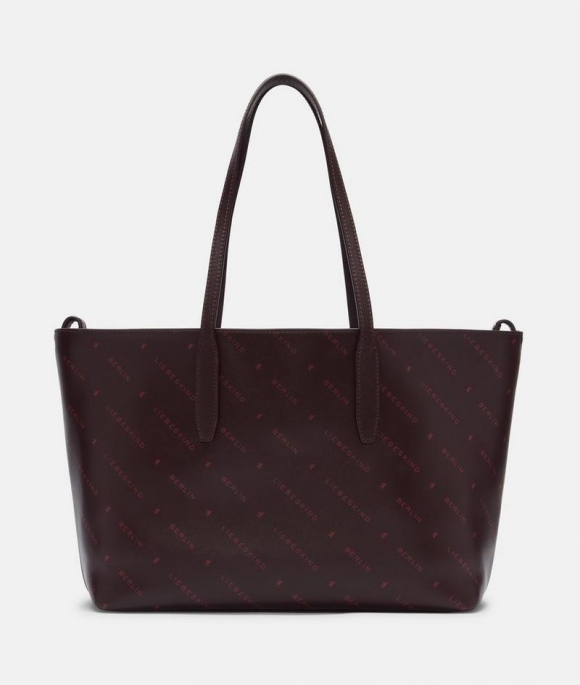 Liebeskind Monogram Shopper M - Bordeaux