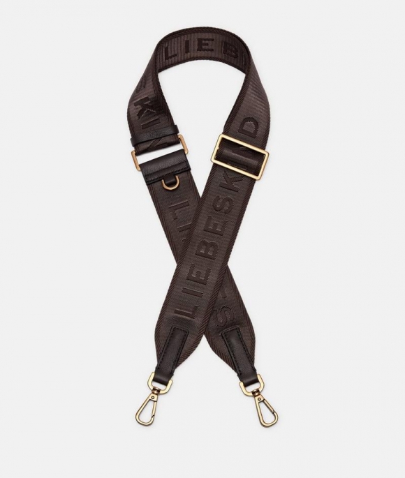 Liebeskind Schultergurt Mit Logo - Mokka