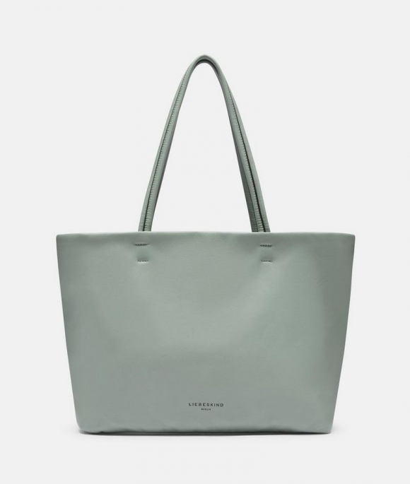 Liebeskind Hera Shopper L - Dunkles Salbeigrün