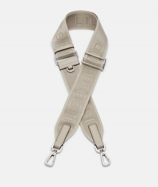 Liebeskind Schultergurt Mit Logo - Creme