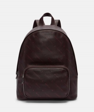 Liebeskind Monogram Backpack M - Bordeaux