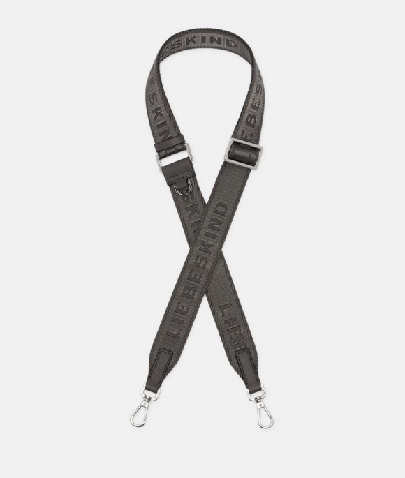 Liebeskind Schultergurt Mit Logo - Anthrazit