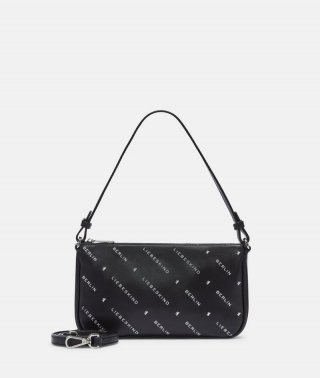 Liebeskind Monogram Crossbody S - Schwarz