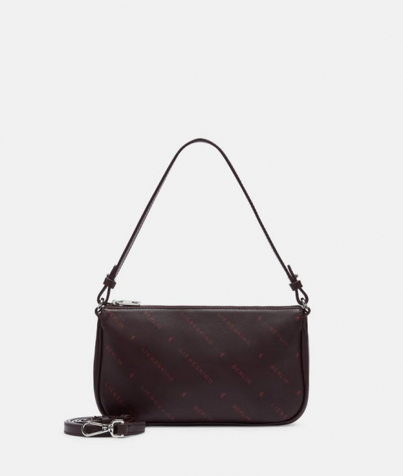 Liebeskind Monogram Crossbody S - Bordeaux
