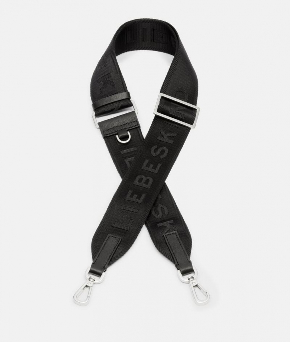 Liebeskind Schultergurt Mit Logo - Schwarz