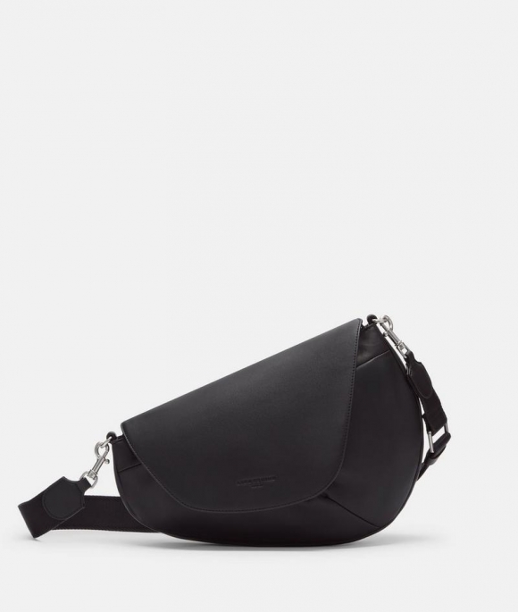 Liebeskind Oval Shoulder Bag M - Schwarz