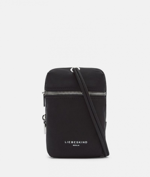 Liebeskind Nylon Mobile Pouch - Schwarz