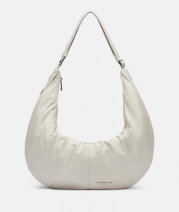 Liebeskind Nylon Moon Hobo L - Creme