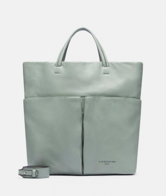 Liebeskind Hera Tote L - Dunkles Salbeigrün
