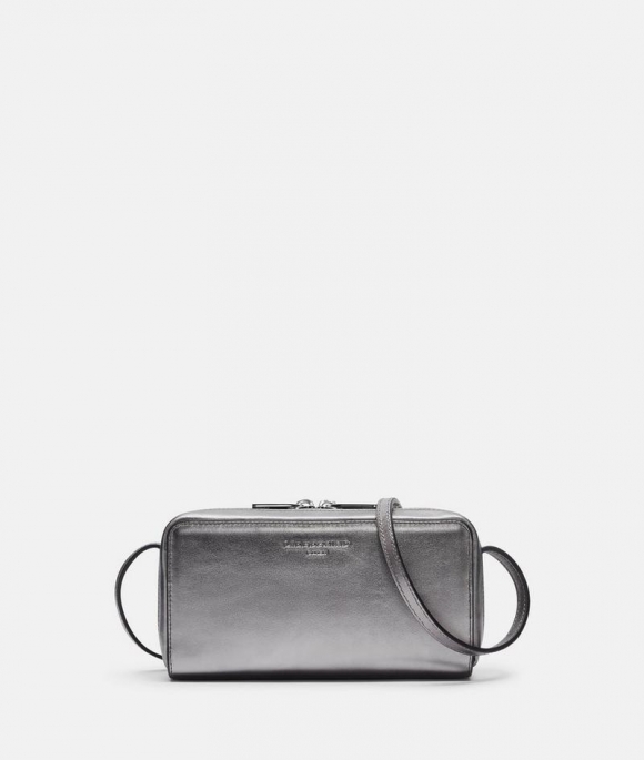 Liebeskind Metallic Crossbody Xs - Silber