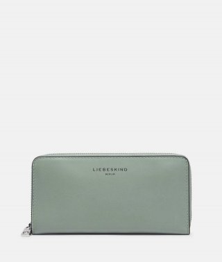 Liebeskind Sally Geldbörse L - Dunkles Salbeigrün