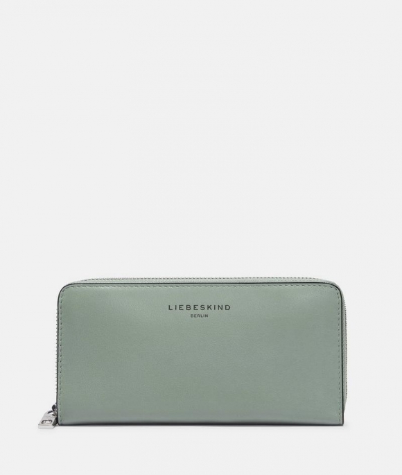 Liebeskind Sally Geldbörse L - Dunkles Salbeigrün