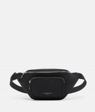 Liebeskind Nylon Lila Belt-bag M - Schwarz