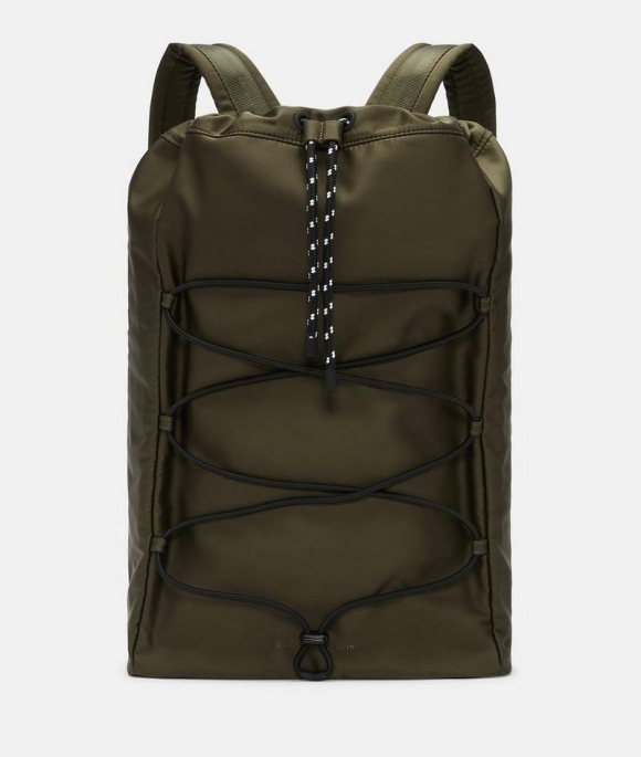 Liebeskind Nylon Backpack L - Olivgrün