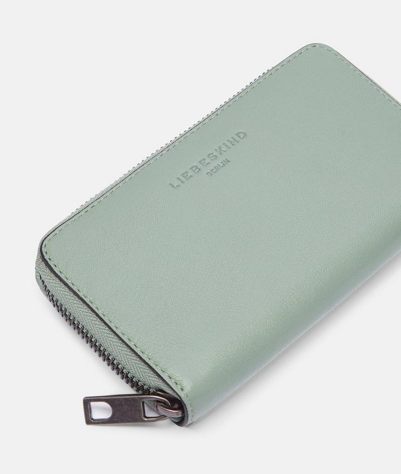 Liebeskind Frieda Geldbörse M - Dunkles Salbeigrün