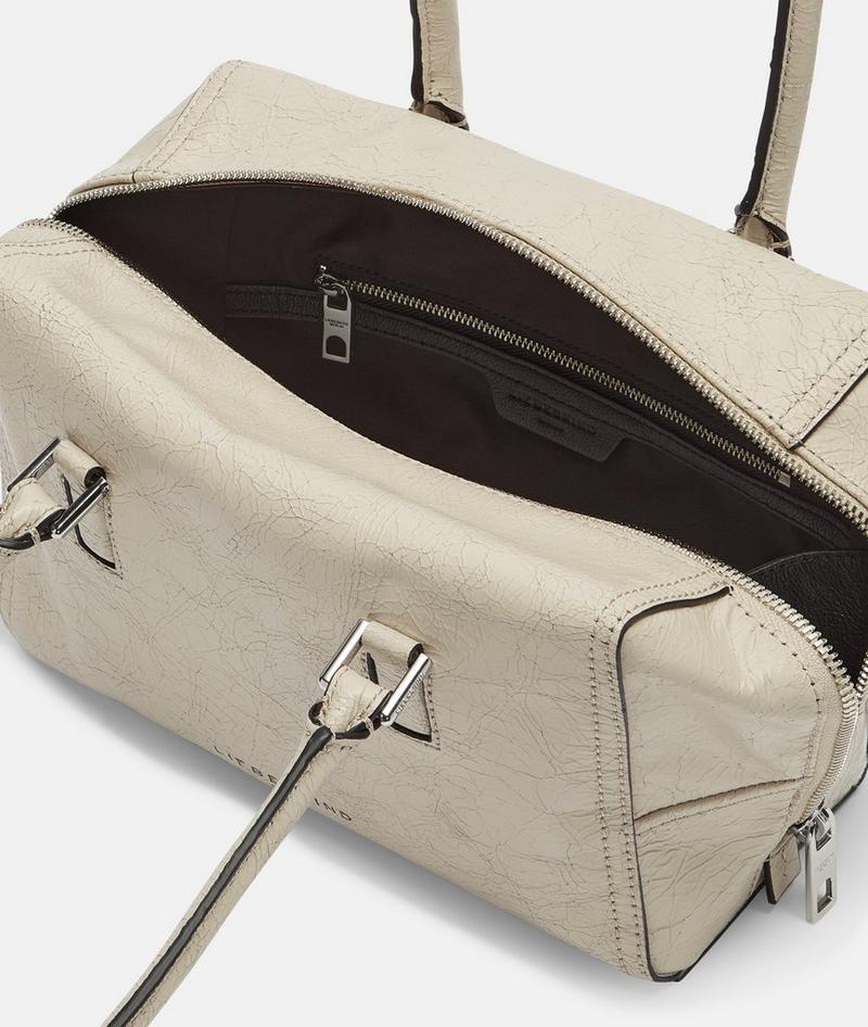 Liebeskind Archive Kayla Satchel S - Creme