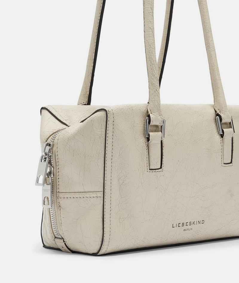 Liebeskind Archive Kayla Satchel S - Creme