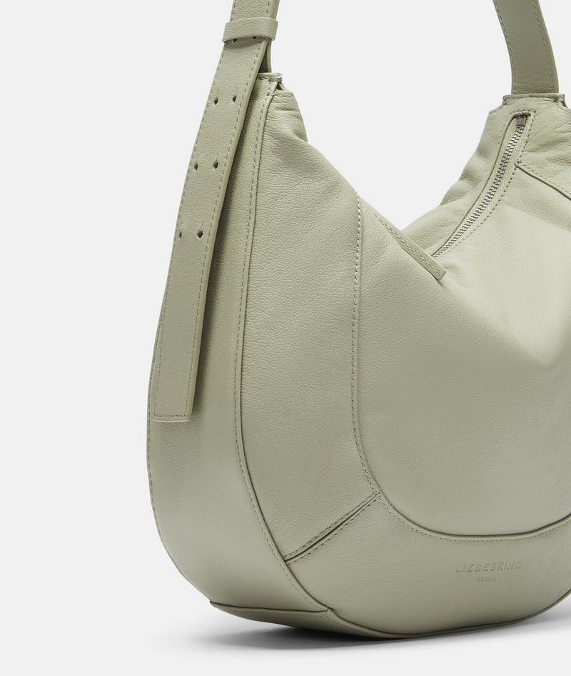 Liebeskind Alma Hobo M - Helles Olivgrün