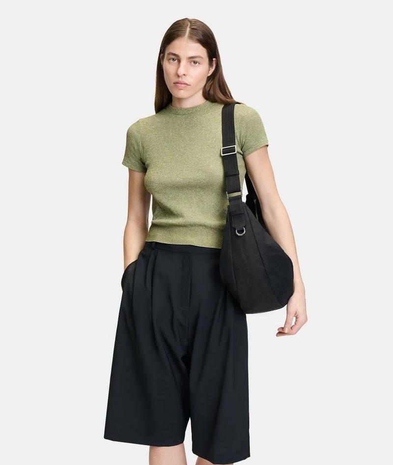 Liebeskind Nylon Moon Hobo M - Schwarz