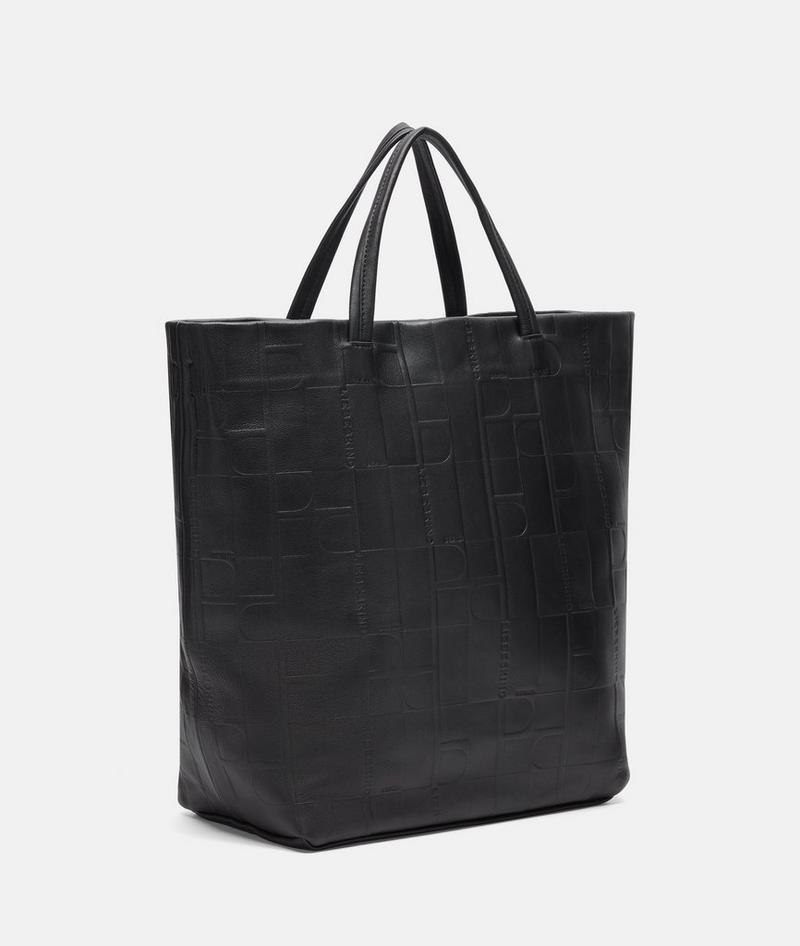 Liebeskind Monogram Hera Tote L - Schwarz