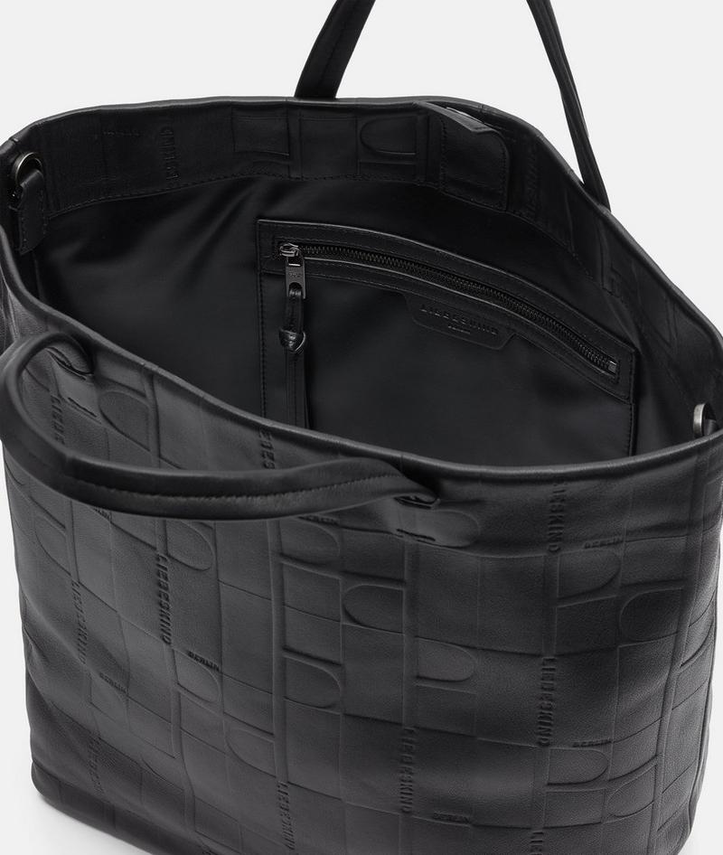 Liebeskind Monogram Hera Tote L - Schwarz