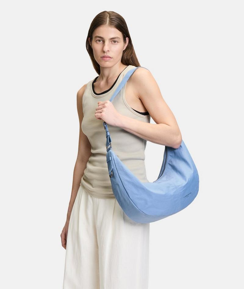 Liebeskind Nylon Moon Hobo M - Blau