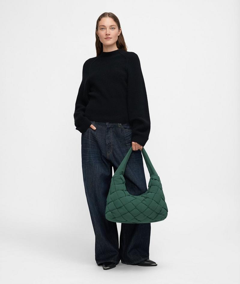 Liebeskind Nylon Bo Hobo L - Petrol