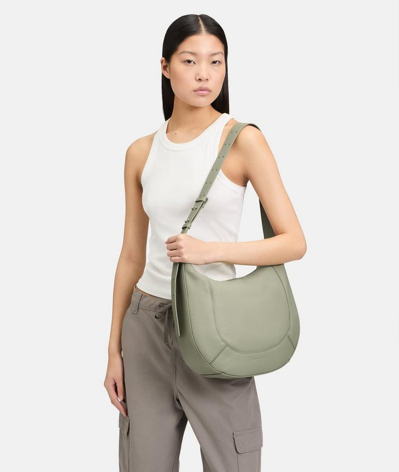 Liebeskind Alma Hobo M - Helles Olivgrün