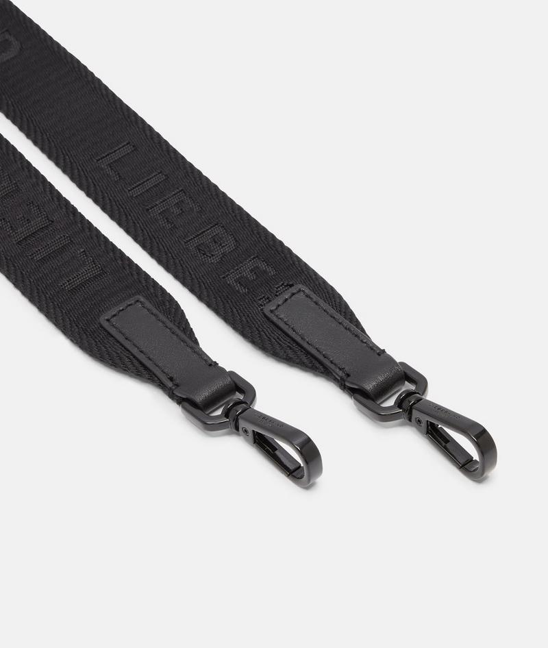 Liebeskind Schultergurt Mit Logo - Schwarz