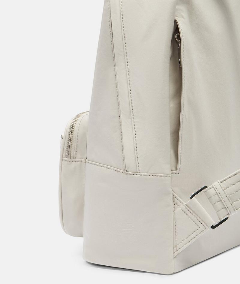Liebeskind Nylon Lila Backpack L - Creme