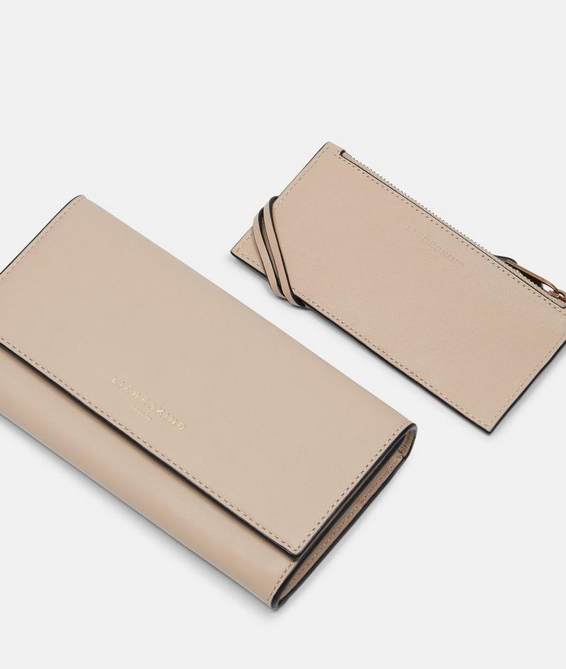 Liebeskind Valentina Geldbörse L - Sandfarben