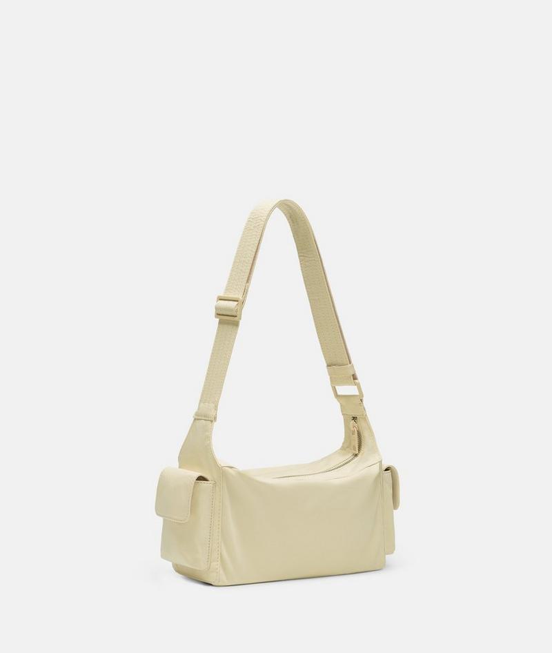 Liebeskind Nylon Lila Crossbody S - Hellgelb
