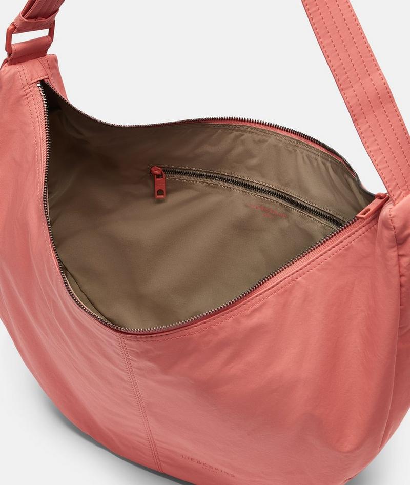Liebeskind Nylon Moon Hobo M - Koralle
