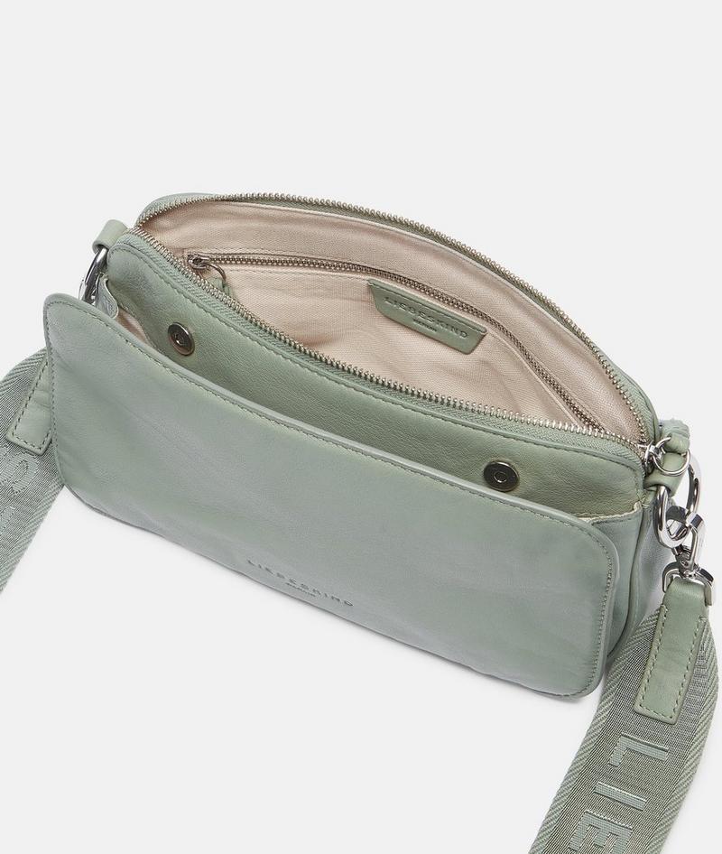 Liebeskind Clarice Crossbody M - Dunkles Salbeigrün