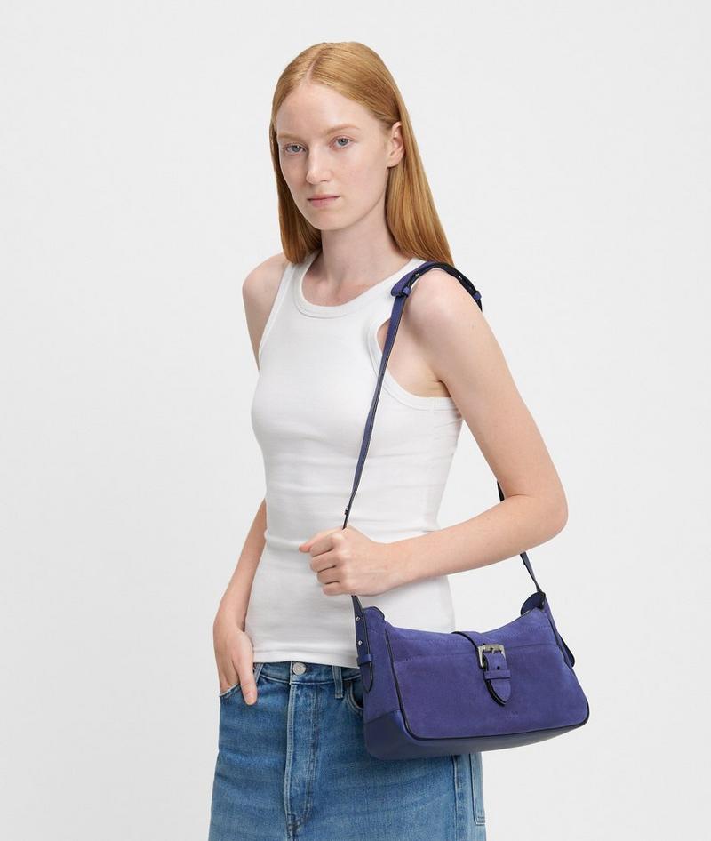 Liebeskind Ren Schultertasche S - Lila