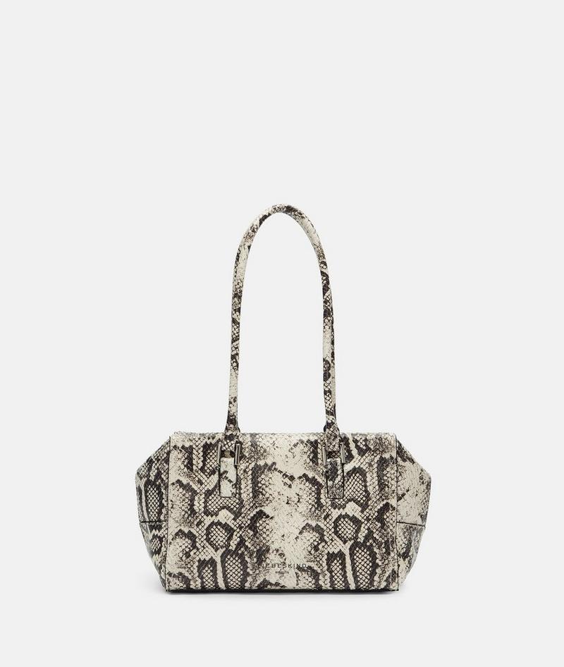 Liebeskind Snake Archive Kayla Satchel S - Creme