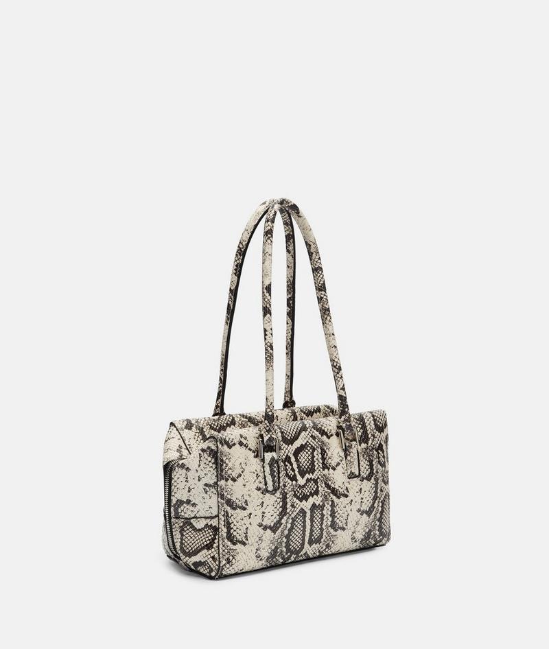 Liebeskind Snake Archive Kayla Satchel S - Creme