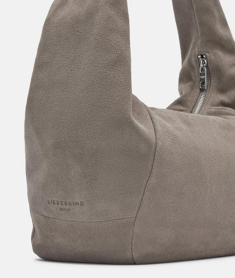 Liebeskind Farrah Hobo M - Steingrau
