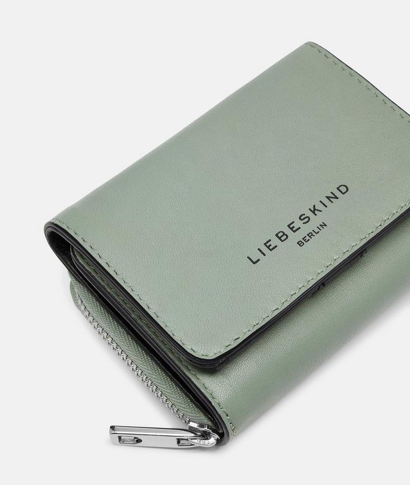 Liebeskind Pablita Geldbörse M - Dunkles Salbeigrün