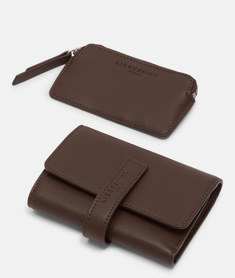 Liebeskind Kate Geldbörse M - Dunkelbraun