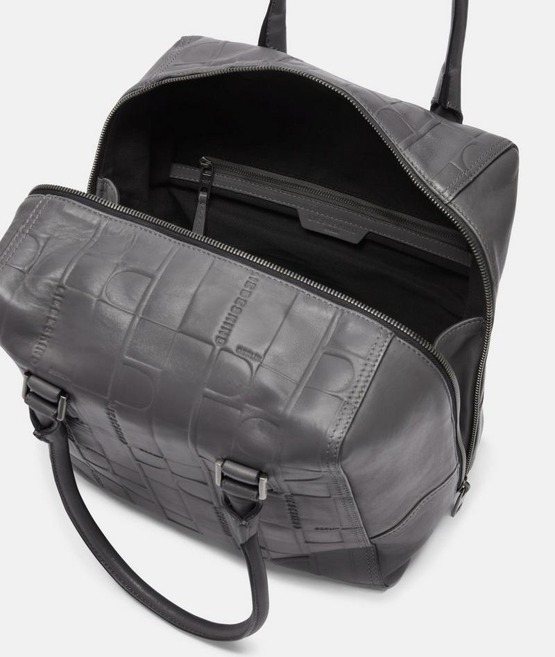 Liebeskind Monogram Kayla Satchel M - Grau