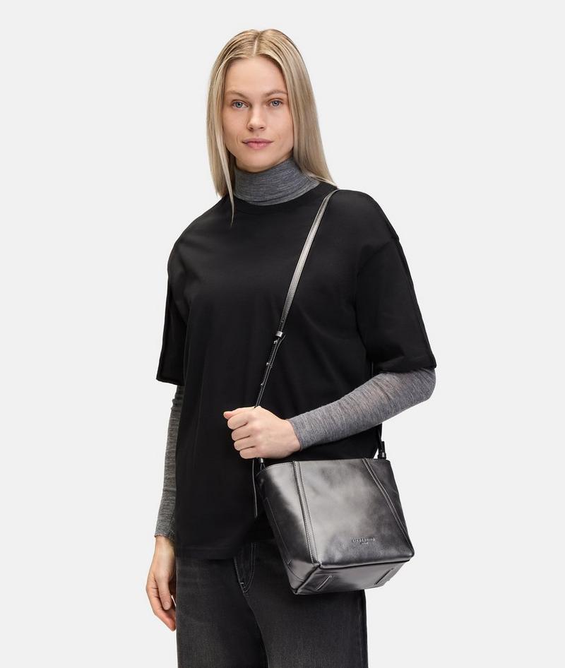 Liebeskind Metallic Chudy Hobo S - Silber