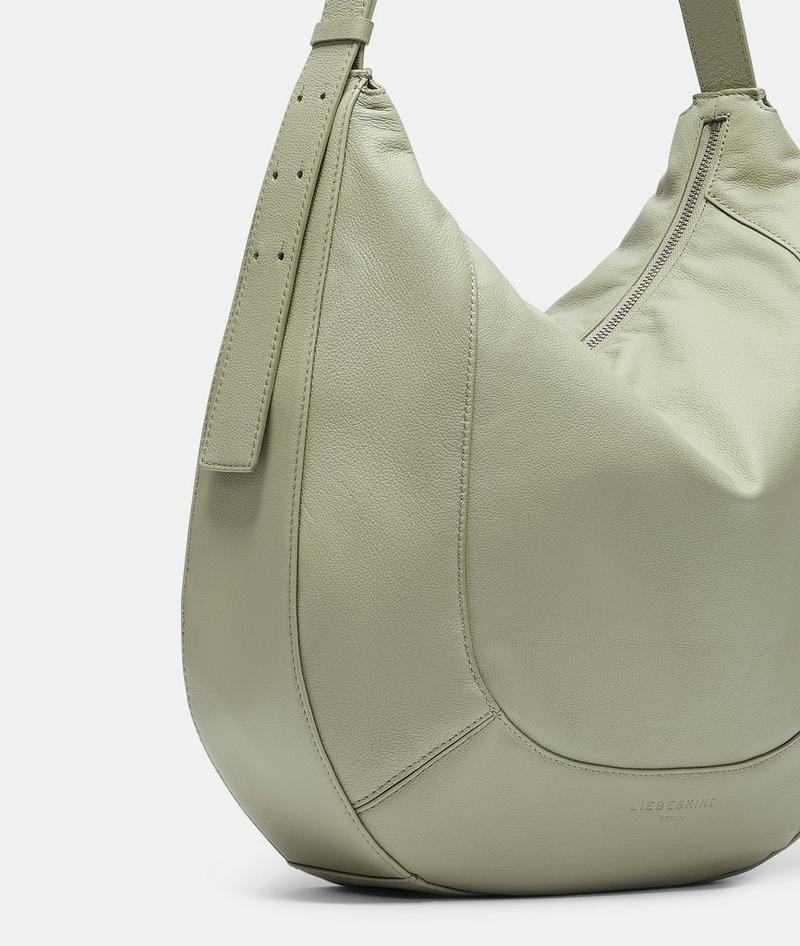Liebeskind Alma Hobo L - Helles Olivgrün