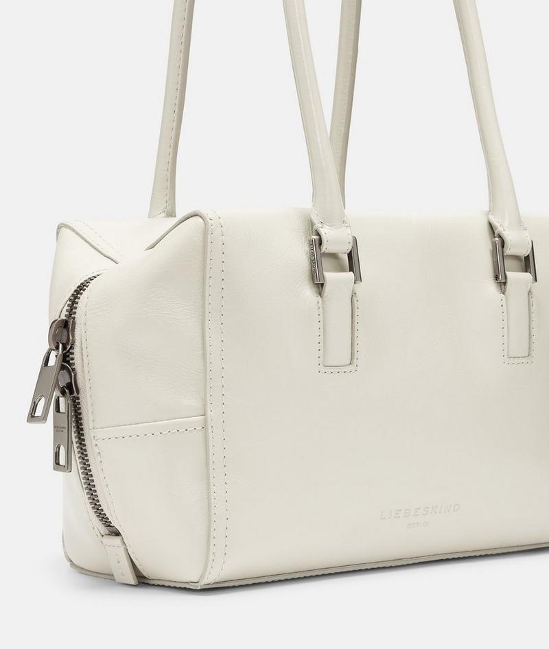 Liebeskind Archive Kayla Satchel S - Creme
