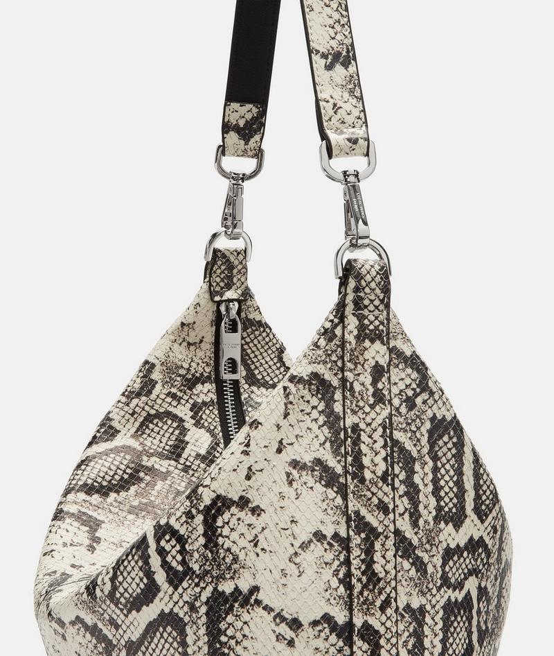 Liebeskind Snake Paris Hobo M - Steingrau